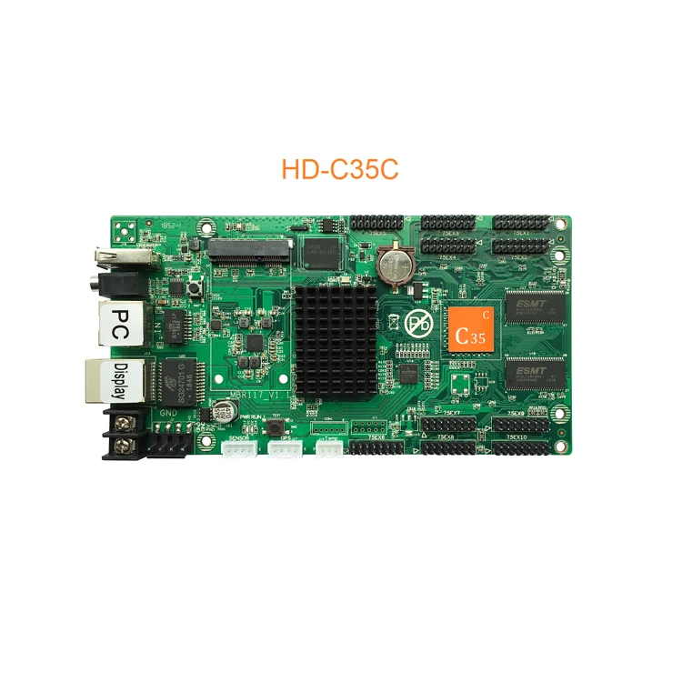 Huidu HD-C10 C10C C30 обновление до HD-C15 C15C C35 C35C 3-е поколение асинч полноцветный светодиодный экран контрольная карта