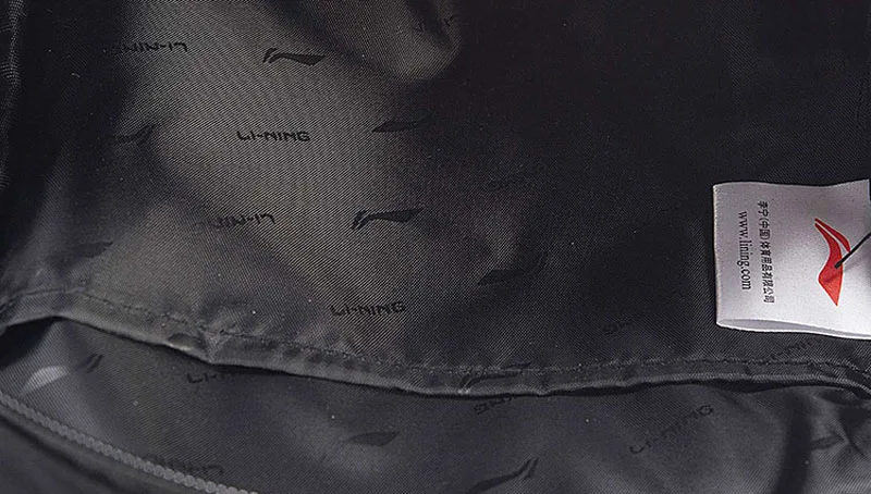 Li-Ning унисекс спортивный рюкзак для отдыха с подкладкой из полиэстера школьные сумки с буквами милые маленькие спортивные сумки ABSN126 BBB025