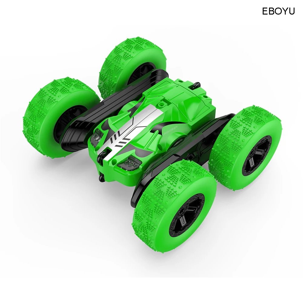 EBOYU C014 RC трюк автомобиль для детей и взрослых 4WD внедорожный автомобиль 2,4 ГГц транспортное средство с дистанционным управлением двухсторонний rtr-комплект Р/У Машинки Детские Подарочные игрушки