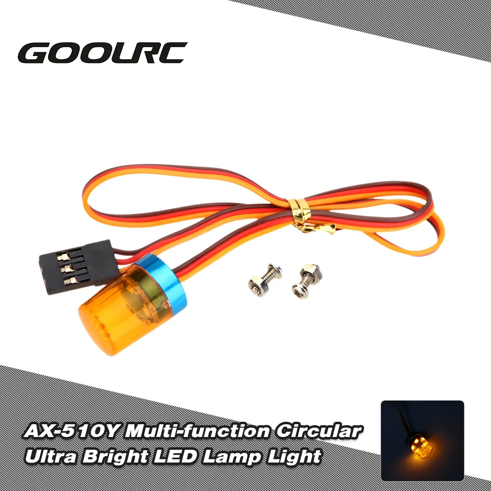 GoolRC AX-510Y RC Многофункциональный круговой Ультра-яркий Радиоуправляемый
