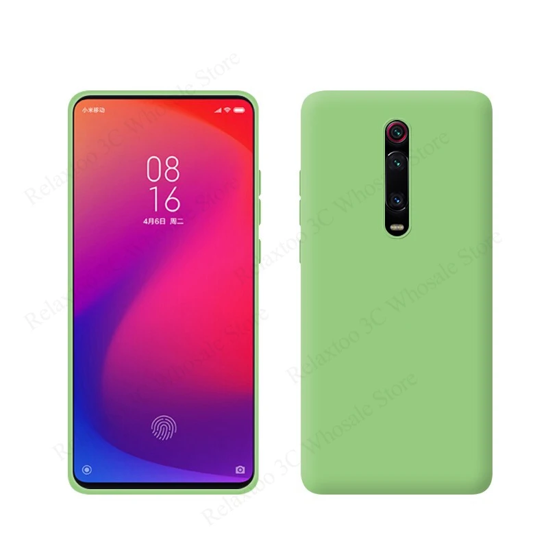 2 Жидкий силиконовый чехол для xiaomi mi 9 t mi 9 t 9 t Pro 9 tpro, мягкий чехол redmi K20, чехол redmi k20 K 20 k20pro t9 20 k, чехол для смартфона - Цвет: 2