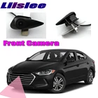 Передняя камера LiisLee для автомобилей, фронтальная камера с логотипом, сделай сам, с ручным управлением, для Hyundai Elantra AD 2016, 2017, 2018