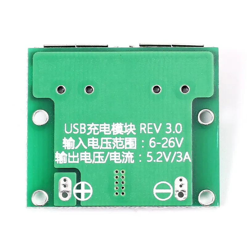 9V 12V 24 В до 5 DC Шаг вниз Зарядное устройство Мощность модуль Dual USB Выход Buck