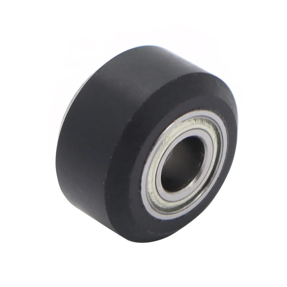 W type V slot double Plastic wheel with Bearings passive pulley profile openbuilds | Компьютеры и офис