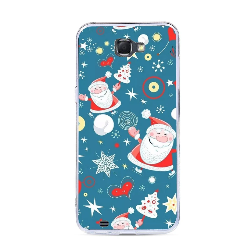 Painted Case For Samsung Galaxy Note 2 II N7100 Cover N7105 Note2 NoteII 7100 Phone Bags Merry Christmas Cases |