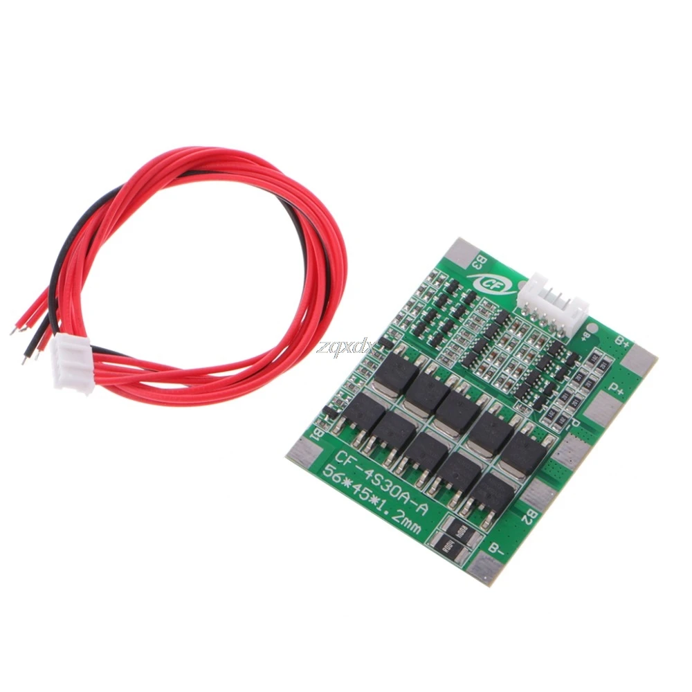 Батарея LiFePo4 18650 с защитой BMS плата PCB Прямая поставка 30 А 12 8 в балансиром срок