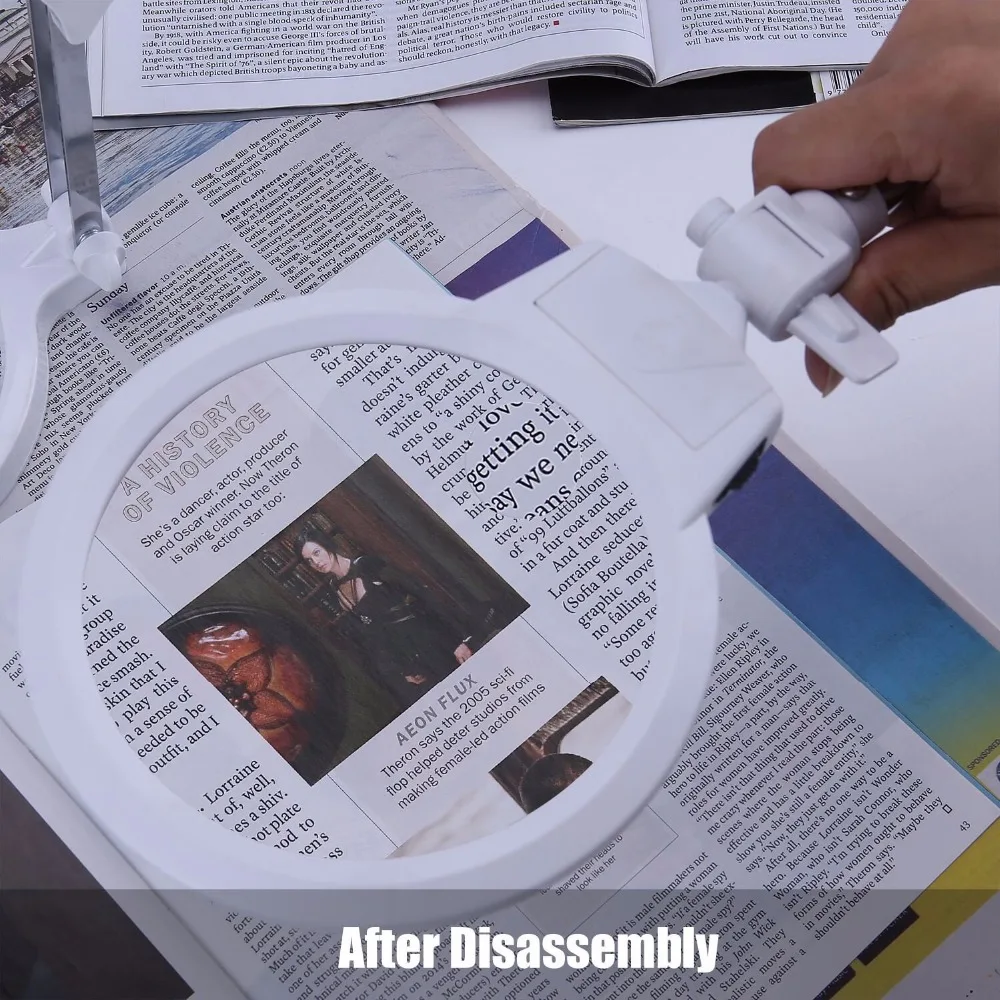 Увеличительное стекло для ремонта ювелирных изделий увеличительное чтения