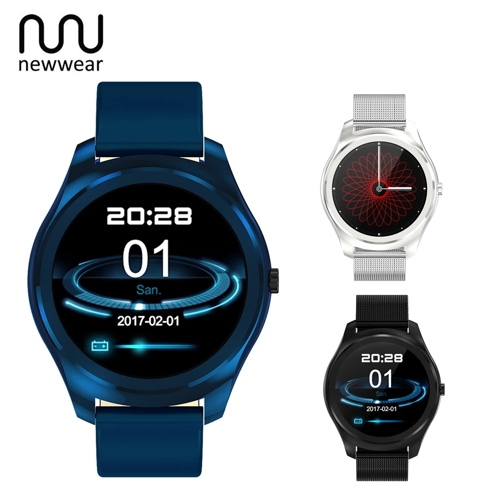 Newwear N3 Pro Smart Watch 1.3 inch Waterproof Smartwatch Blood Pressure Heart Rate Monitor Pedometer Bluetooth Wearable Devices |