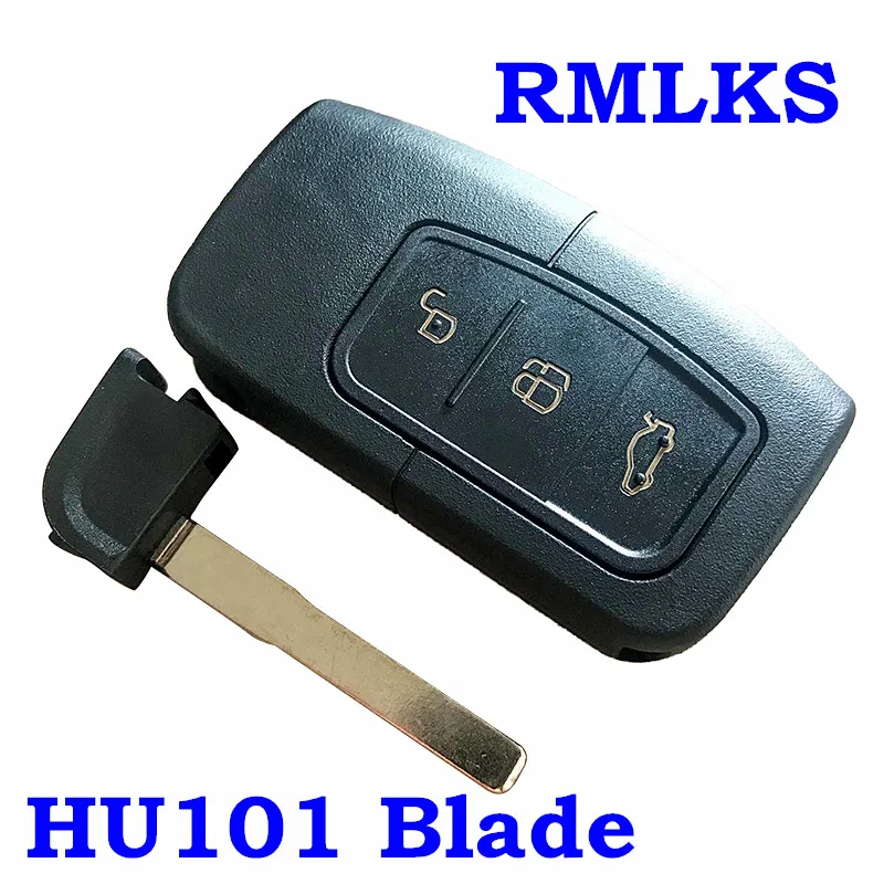 Умный корпус ключа с дистанционным управлением 3 кнопки для Ford Focus Mondeo Galaxy S Max C Kuga