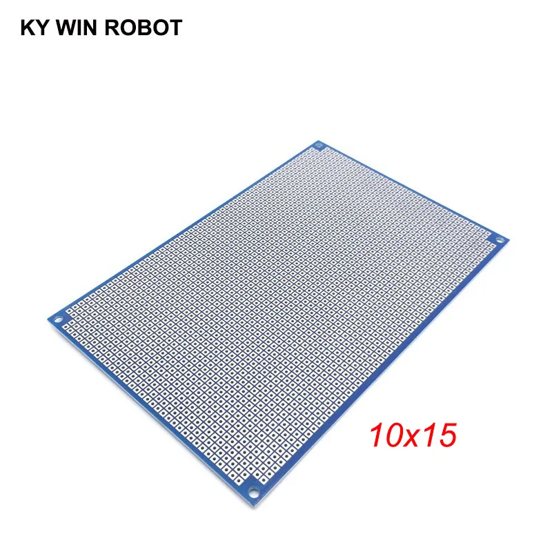

1pcs 10x15cm 100x150 mm Bule Double Side Prototype PCB Universal Printed Circuit Board Protoboard For Arduino