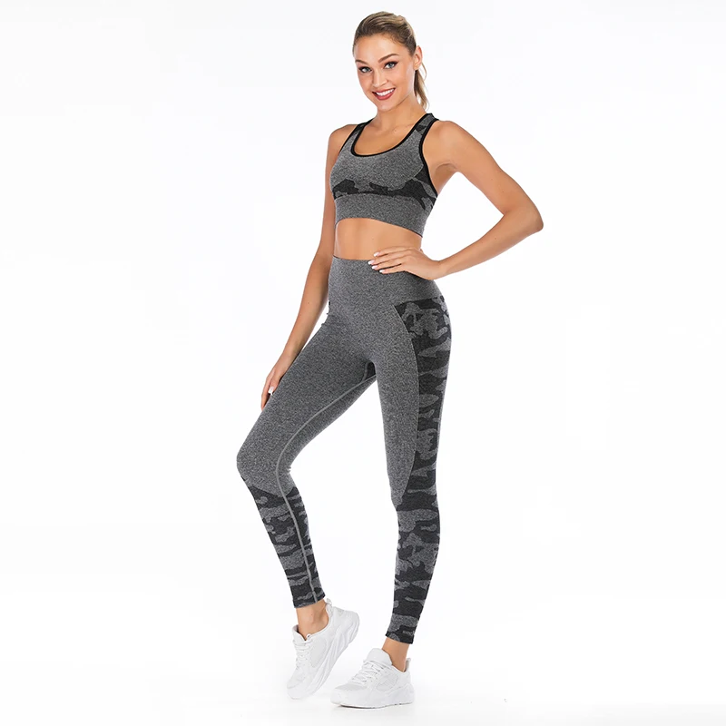 Imlario Camo Seamless Gym Leggings Scrunch Butt Fitness Yoga Pants High Waist Sports Tights Squatproof Activwear