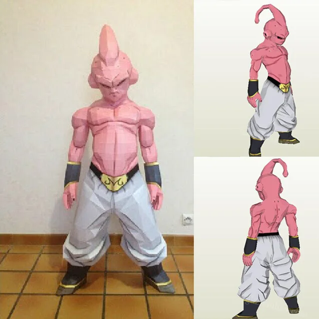 Dragon Ball Majin Scrag DIY ручной работы 76 см Бумажная модель развивающие игрушки и досуг модные декоративные украшения