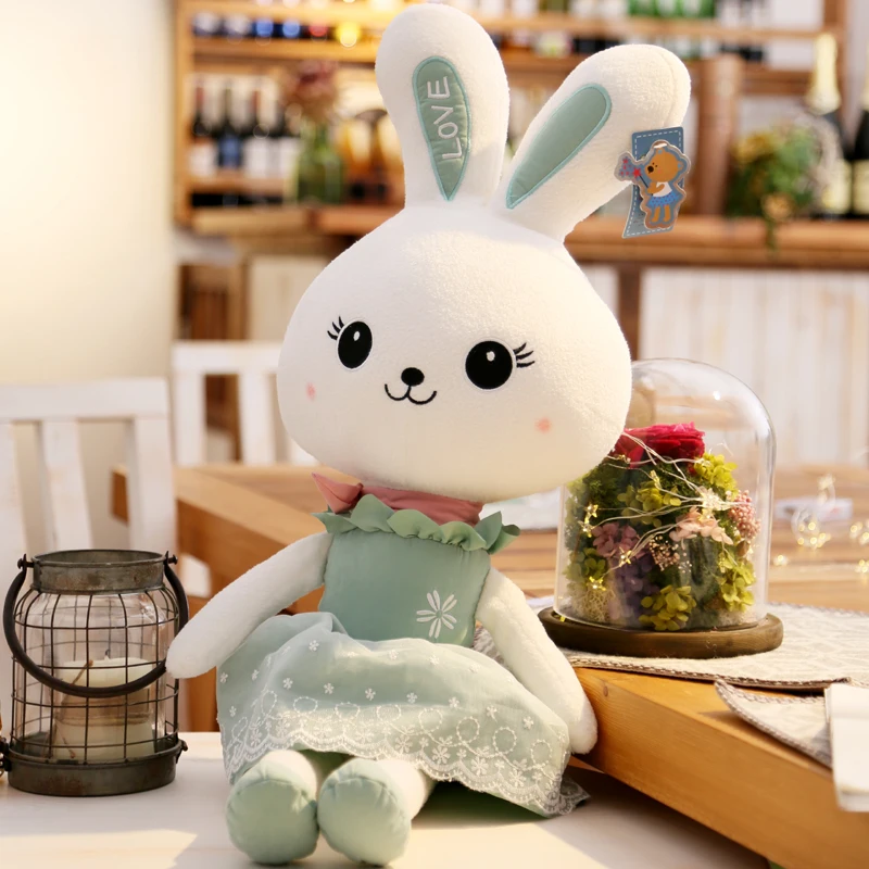 Ant 38 см милый кролик плюшевые игрушки животное кукла ребенок сопровождать сон