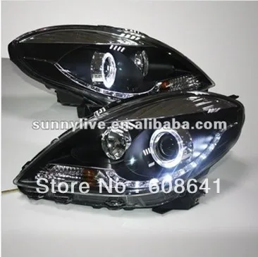 Для NISSAN SUNNY Versa светодиодный светодиодсветильник фары ангельские глазки на 2011-2013