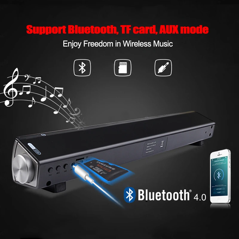 Bluetooth Саундбар ТВ bluetooth динамик канал беспроводной аудио Умный домашний
