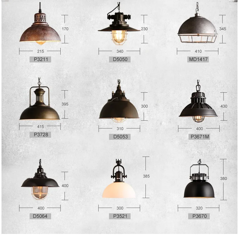 Кованая Железная люстра в американском ретро стиле индастриал лофт кафе