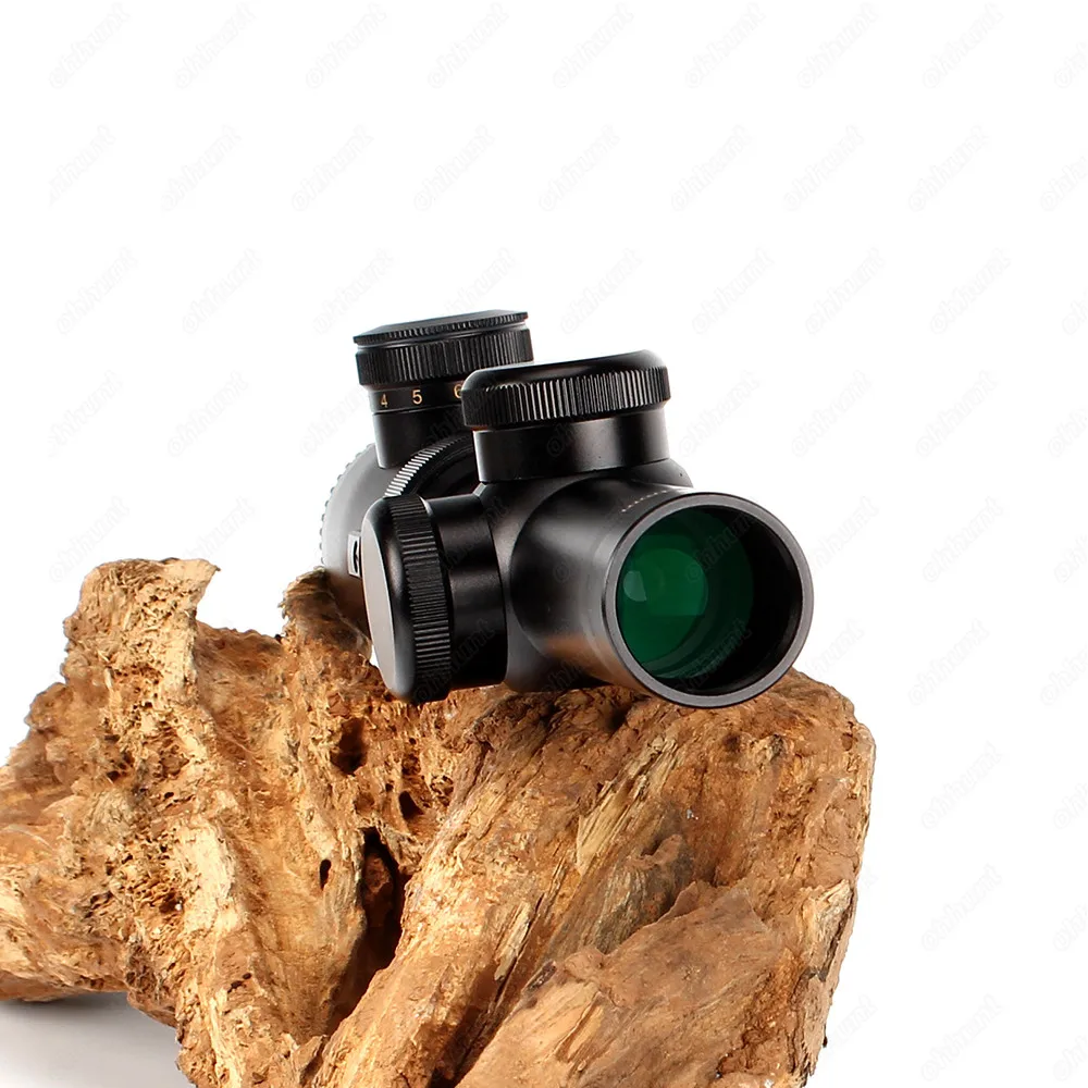 SUTTER 1-4X24 Оптический Компактный прицелы для охоты R12 R29 стеклянная сетка красный осветительный прицел Turrets сброс тактический прицел