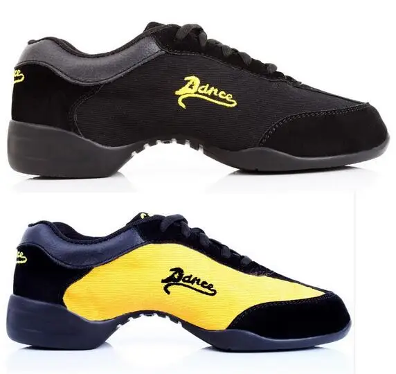Обувь для танцев женщин фитнес дышащая парусиновая учителя Латинской сальса