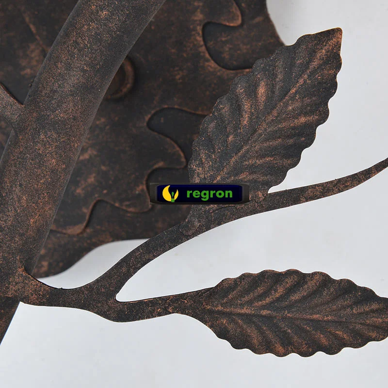 Европейский Винтажный тканевый светильник железные Настенные светильники для