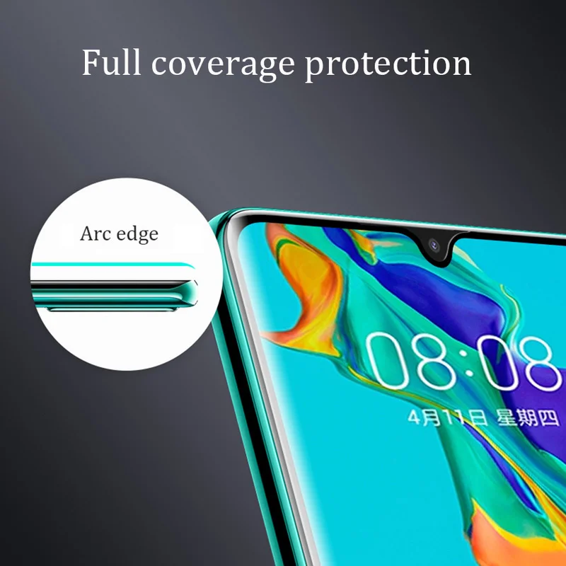 P20 Pro закаленное стекло ударопрочный 9 H жесткий 9D изогнутое стекло для huawei P10 P20 P30 Pro Lite P Smart Plus mate 20 протектор экрана