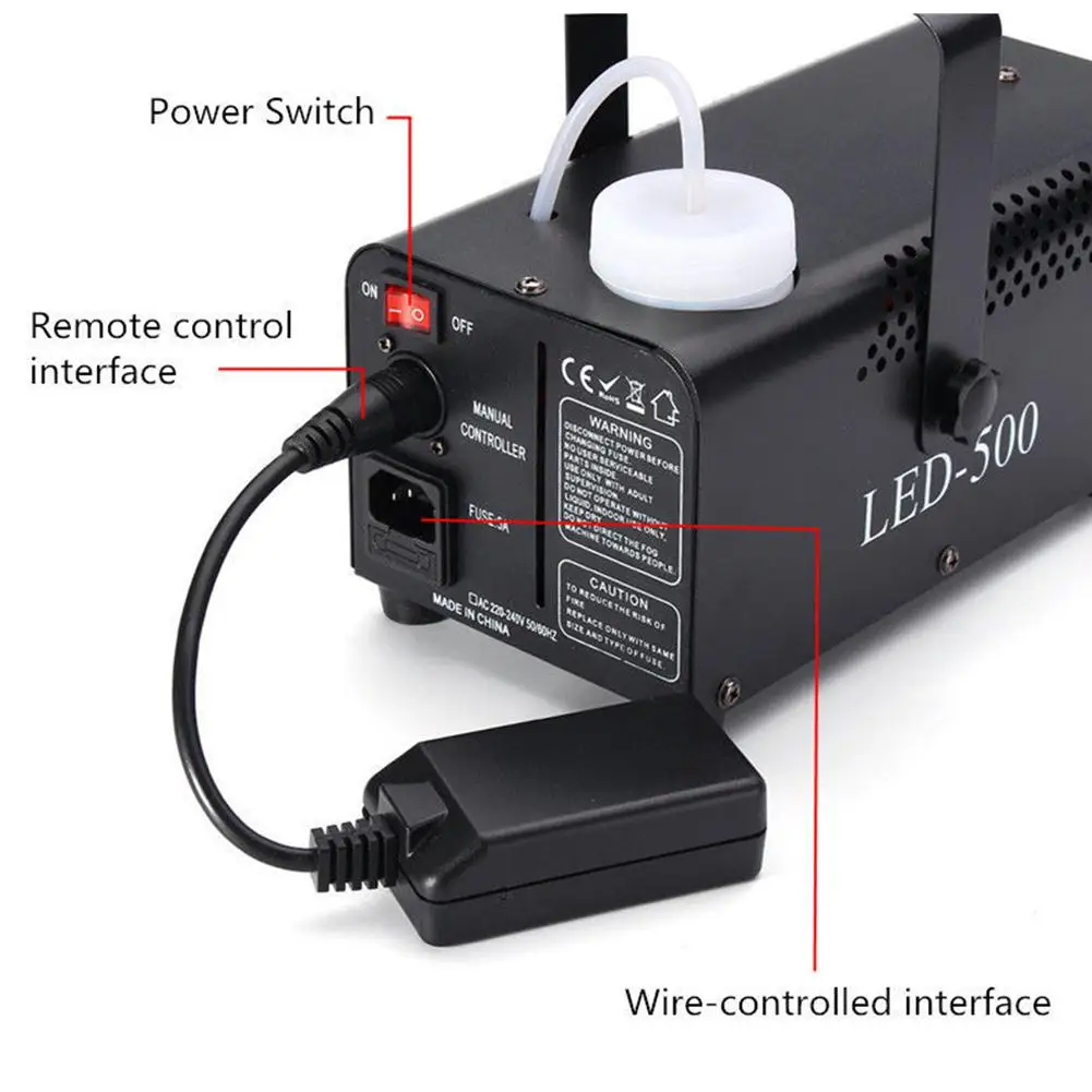 SOLLED LED 500W Air Column Smoke Machine with Wireless Control Fog Fogger Stage Ejector | Лампы и освещение