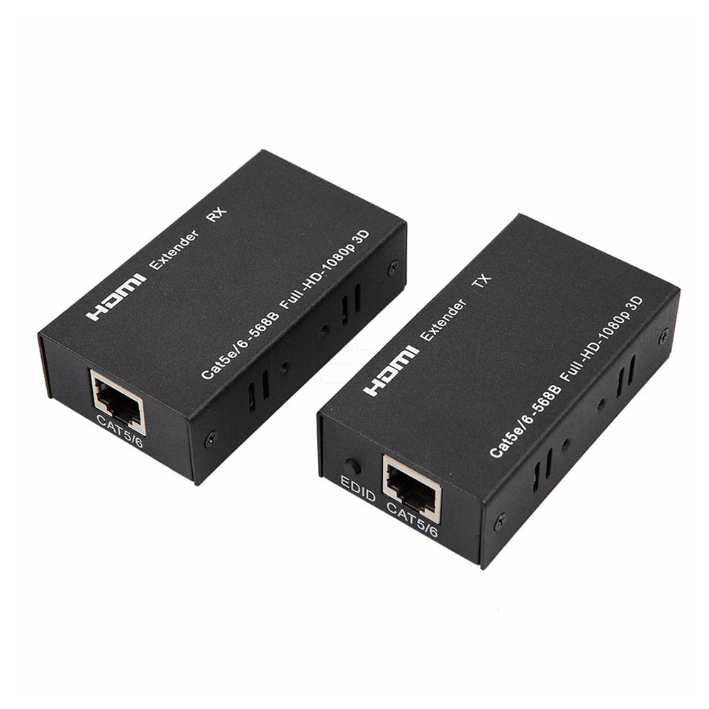 60 м HDMI удлинитель для одного кабеля Cat 6 UTP передатчик приемник ИК с кабелем RJ45 UTP|hdmi