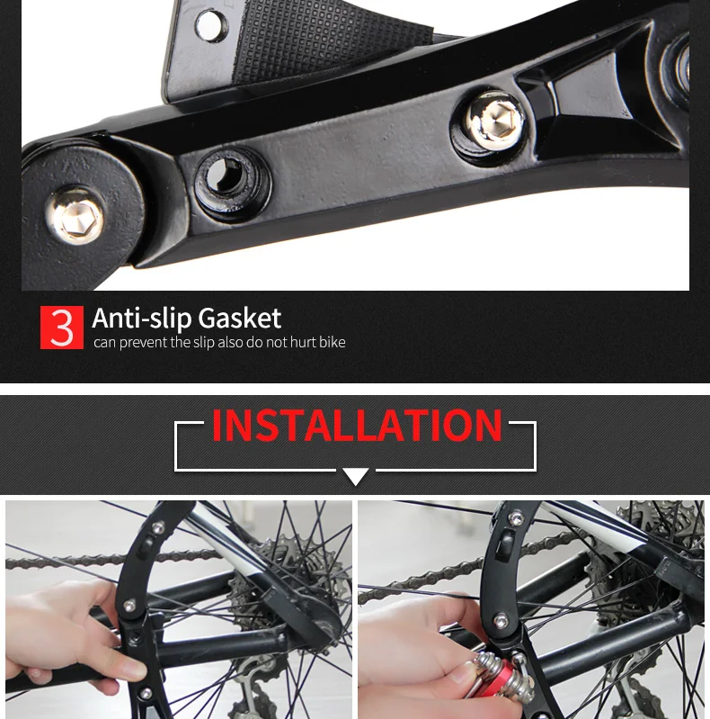 Профессиональный 24-2" горный велосипед Kickstand алюминиевый сплав/регулировка длины/быстросъемный велосипед Kick Stand поддержка ноги стойки