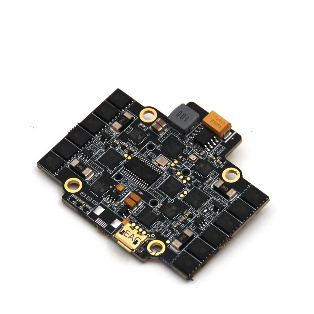 Asgard32 F7 обновленный контроллер filght с 4x35A BLHELI32 ESC поддерживает функцию телеметрии ESC для гоночного квадрокоптера FPV