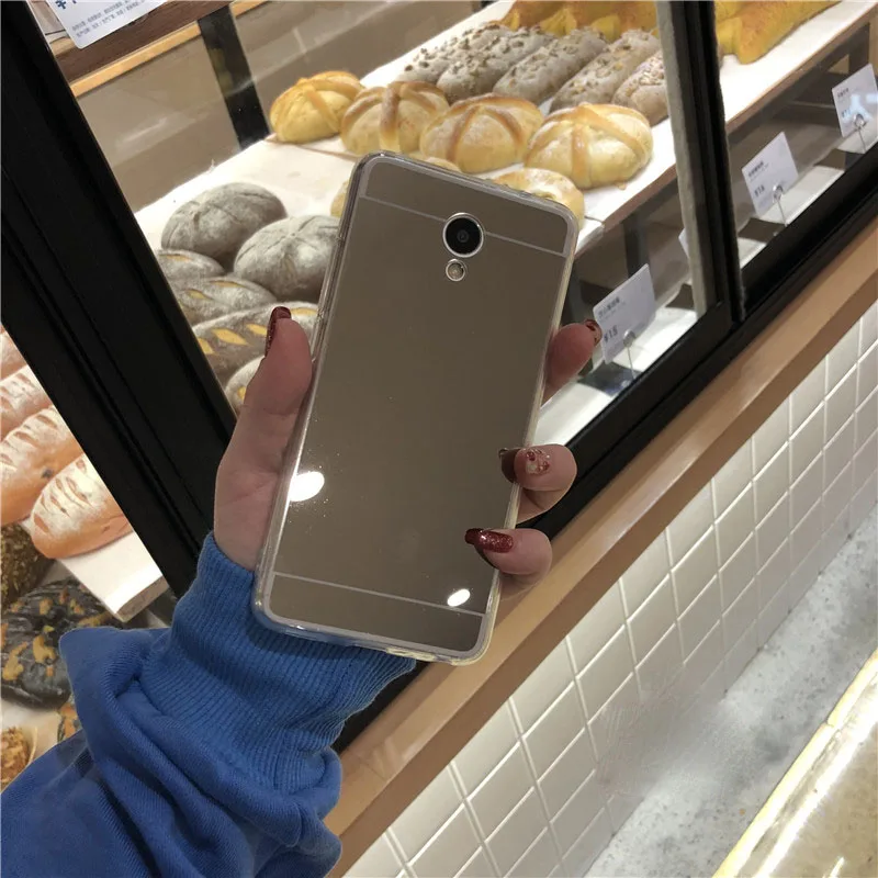 Роскошный мягкий силиконовый зеркальный чехол для Meizu MX6 M3 M3S мини M3 Примечание M3X M5 Note Pro M5S M5 M6 Примечание E2 полное покрытие золотые украшения Fundas
