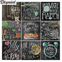 dispaint full squareround drill 5d diy diamond painting blackboard painting 3d embroidery cross stitch 5d home decor gift