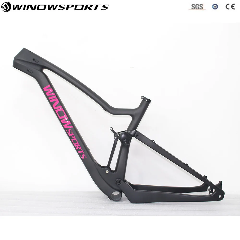 

2018 27.5er Plus Full Suspension Mountain Bike 27.5er mountain bike frame 15.5" 17.5'' 19'' 21" 148*12 bicicletas mountain bike