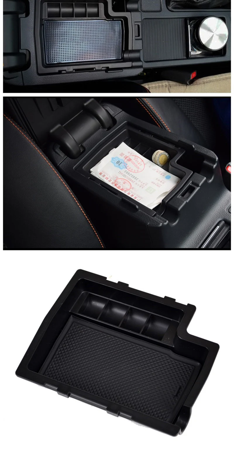 Подходит для Subaru Impreza 2012- ящик для хранения подлокотник поддон центральная консоль бардачок лоток Стайлинг 2013