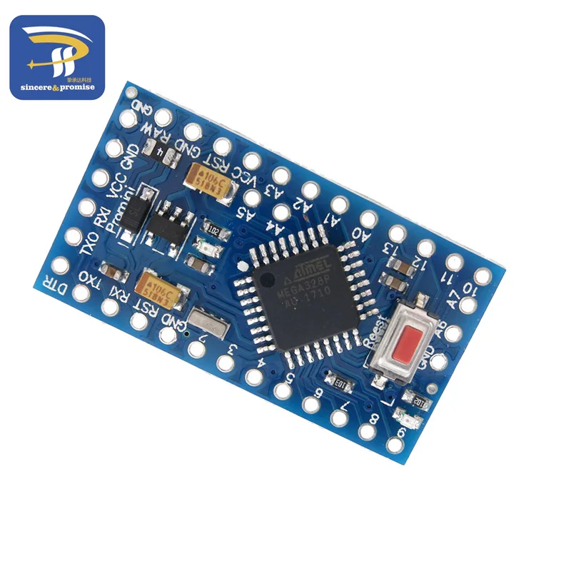 1 шт. 6pin CP2102 USB 2,0 к ttl UART модуль+ 1 шт. Pro Mini Модуль Atmega328 5 в 16 м для Arduino совместимый с Nano