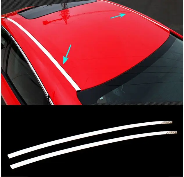 

FIT FOR HONDA CIVIC 2016 2017 CHROME ROOF WINDOW DOOR GATE PILLAR COVER TRIM STYLING LINGING LID BEZEL MOLDING GARNISH STAINLESS