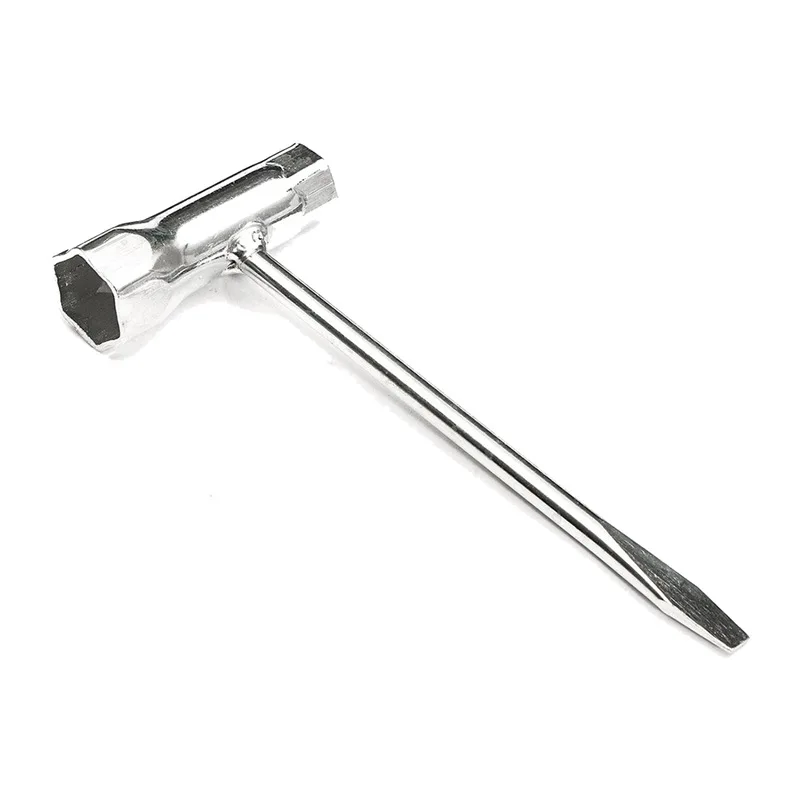 Silver Гайка т ключ для цепной пилы гаечный ключ 1/2 дюймов(13 мм) x 3/4 дюйма(19 мм) для STIHL husqvarna - Цвет: Silver