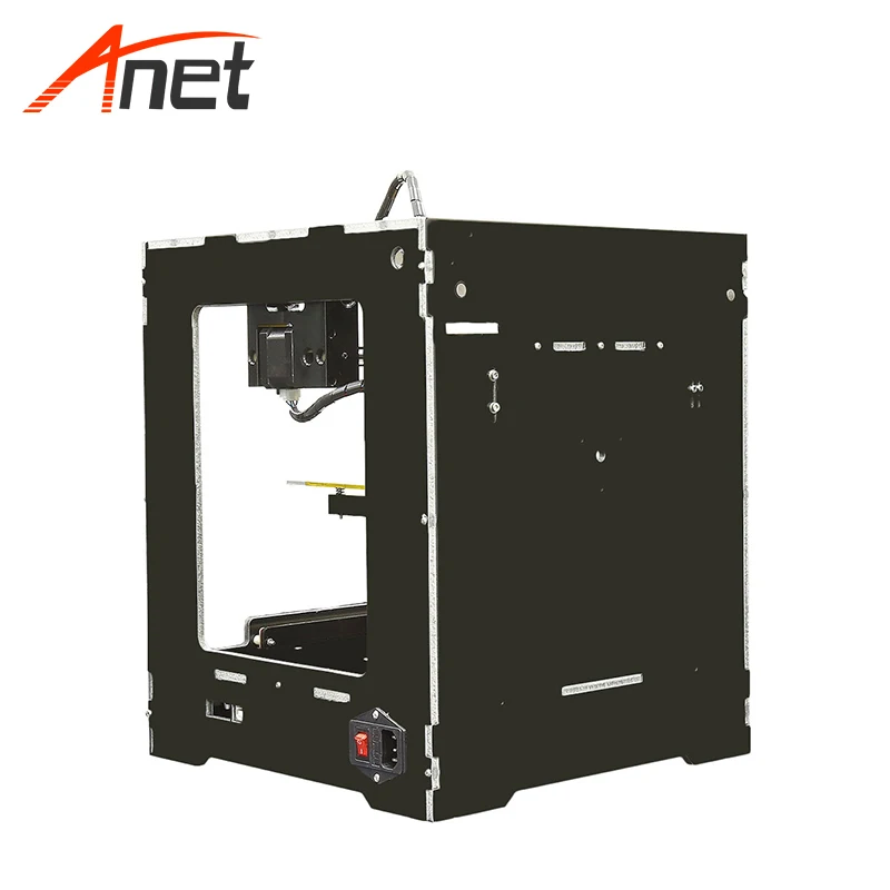 Anet A3 3d принтер FDM Prusa i4 Принтер Высокоточный Собранный Рабочий стол 12964 ЖК экран SD