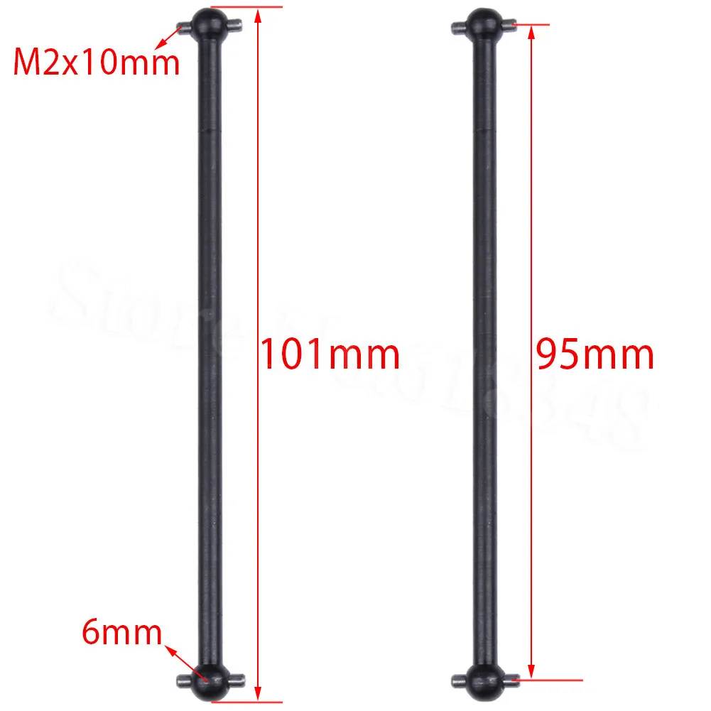 

For FS Racing 538104 Metal Front / Rear Dogbone 2P 101mm RC 1:10 Off Road Monster Truck