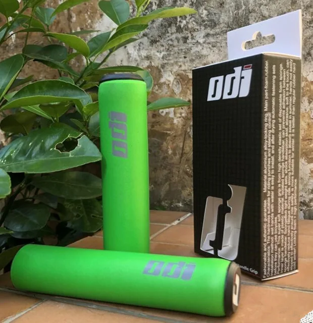 ODI велосипедные ручки MTB силиконовые Анти занос удар поглощающие мягкие горные