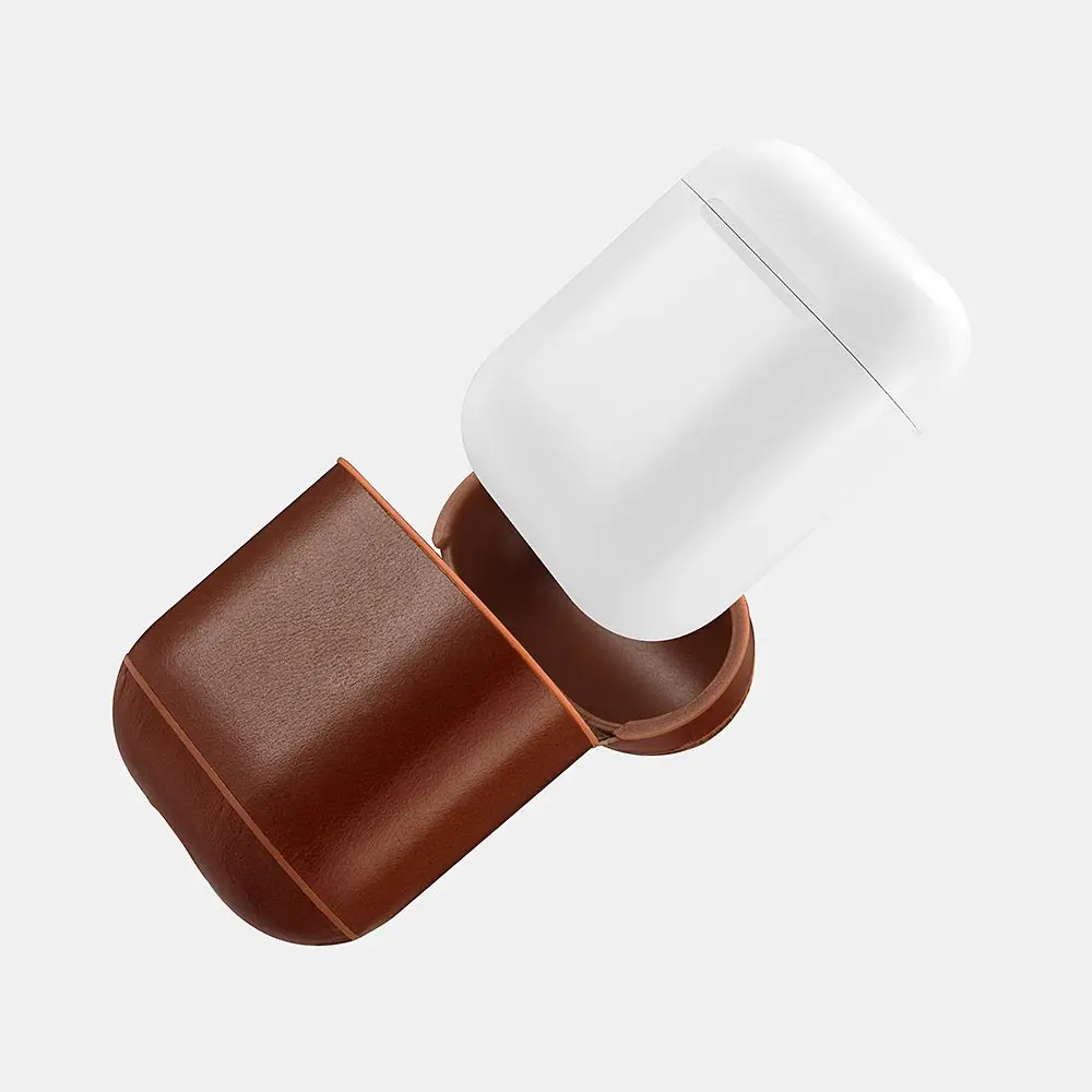 ICARER для Apple AirPods винтажный защитный чехол из натуральной кожи сумка iPhone