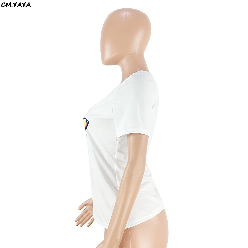 Новинка 2019 года женские летние классические с короткими рукавами буквенным