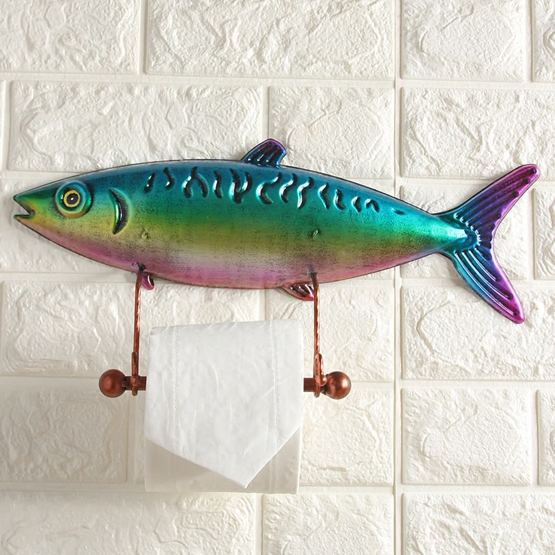 Креативный кухонный держатель для ванной комнаты настенный туалетной бумаги