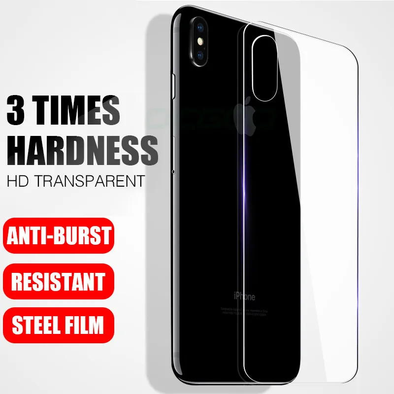 OICGOO Front+Back Cover Tempered Glass For iPhone 6 6S 7 8 Plus 5 X 10 Screen Protector Flim 5S SE | Мобильные телефоны и