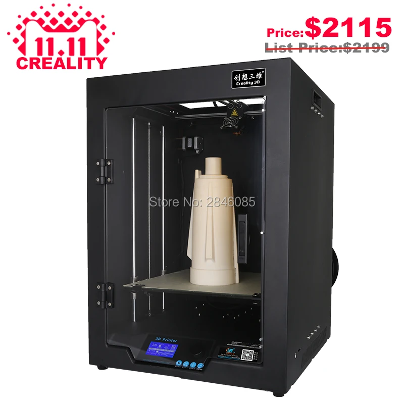 Creality 3D CR 3040 Полный Собранный 3d принтер Алюминиевый Экструдер большой размер