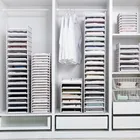 Съемный органайзер для одежды, разделительная стойка для шкафа, ящик для хранения одежды, многоуровневый составной стеллаж для хранения одежды для спальни