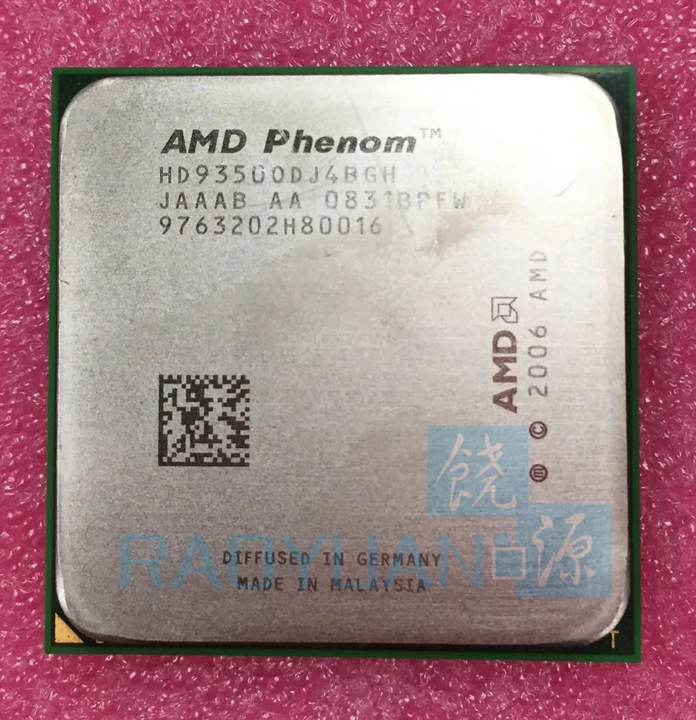 AMD Phenom X4 9350X4 9350e четырехъядерный настольный процессор 2 ГГц процессор HD9350ODJ4BGH Разъем AM2+/940pin