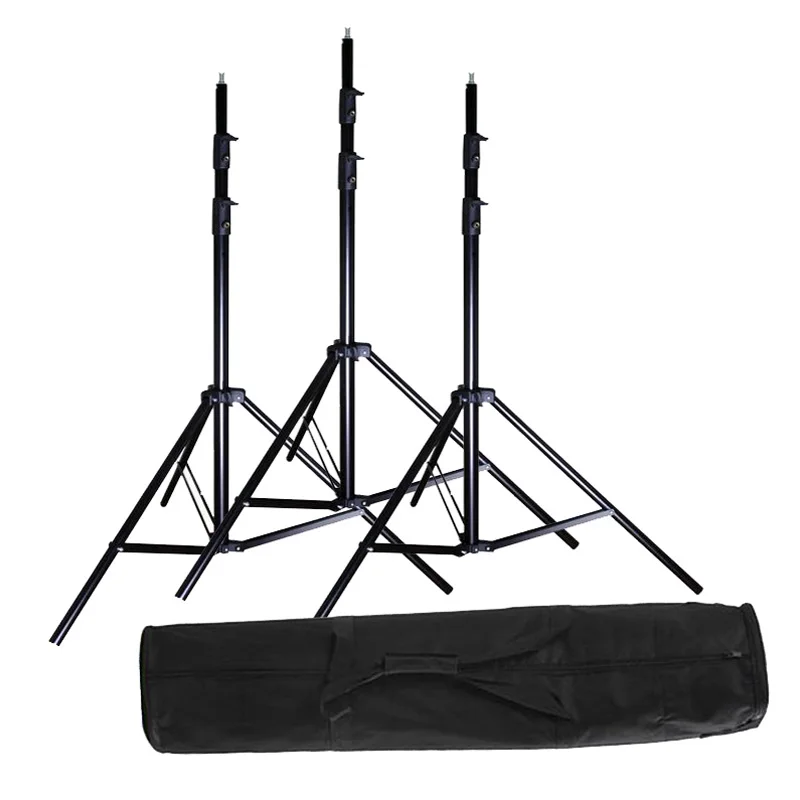 with Carrying Bag 3x2,8 м/280 фута студийный сверхмощный светильник+ сумка для переноски Набор см штатив набор для светильник ing стробоскоп вспышка Видео светильник s софтбокс - Цвет: with Carrying Bag