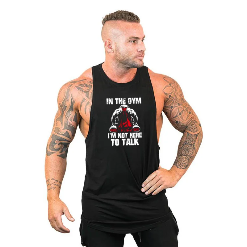 Muscleguys бренд Бодибилдинг Стрингер толстовки тренажерные залы без рукавов толстовка Фитнес Майка мужская одежда хлопковые пуловеры худи