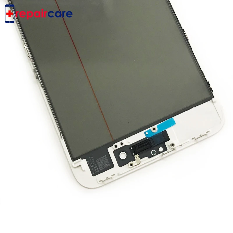 Холодный пресс 4 в 1 переднее стекло экрана с рамкой OCA + поляризатор Для iphone 8 plus 7