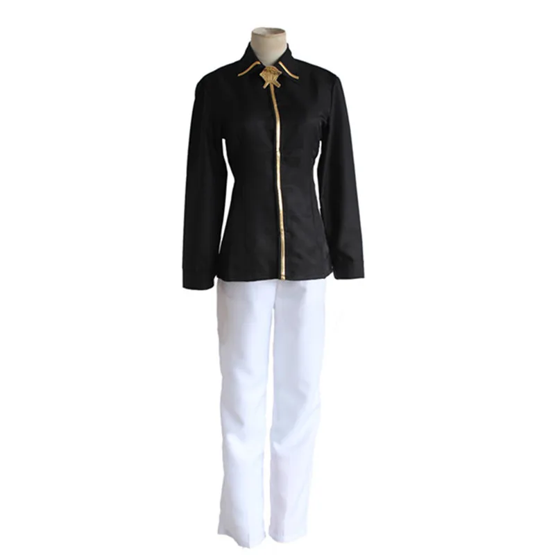 

Takerlama Anime Seraph of the End Vampire Mikaela Hyakuya Adult Costumes Cosplay White Uniform Full Set