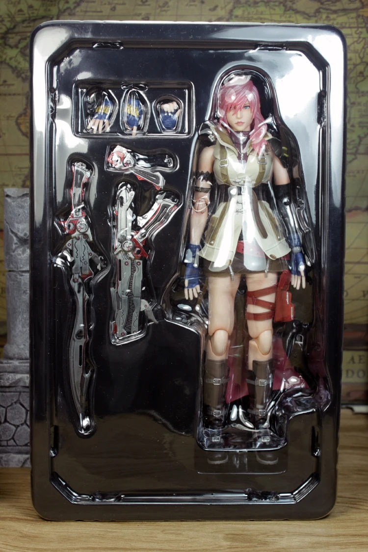 Фигурка героя из мультфильма Искусство Кай сийфэйф 13 Lightning Eclair Farron Коллекционная